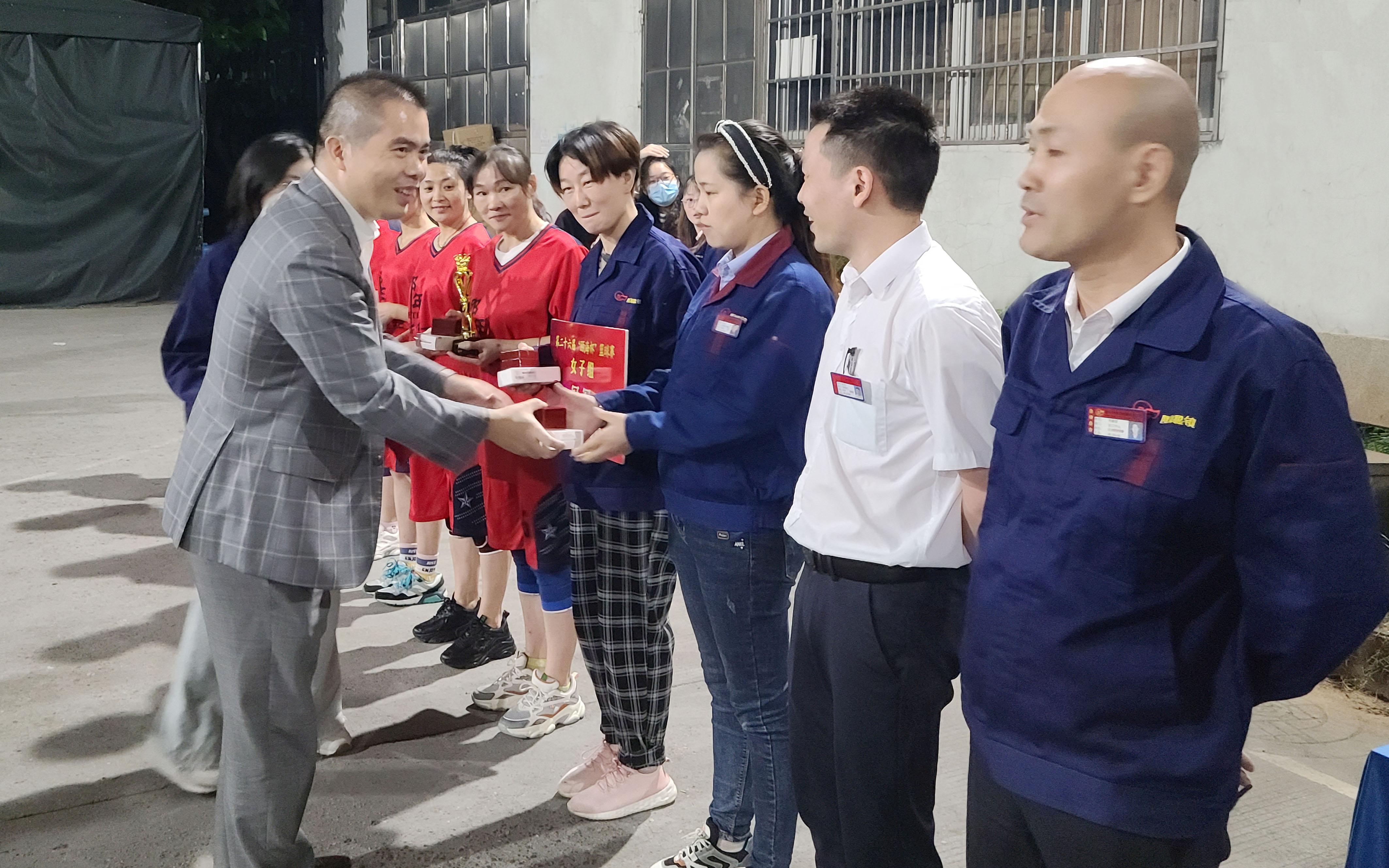 ​Closing ceremony of the 26th “OuHai Cup” basketball game